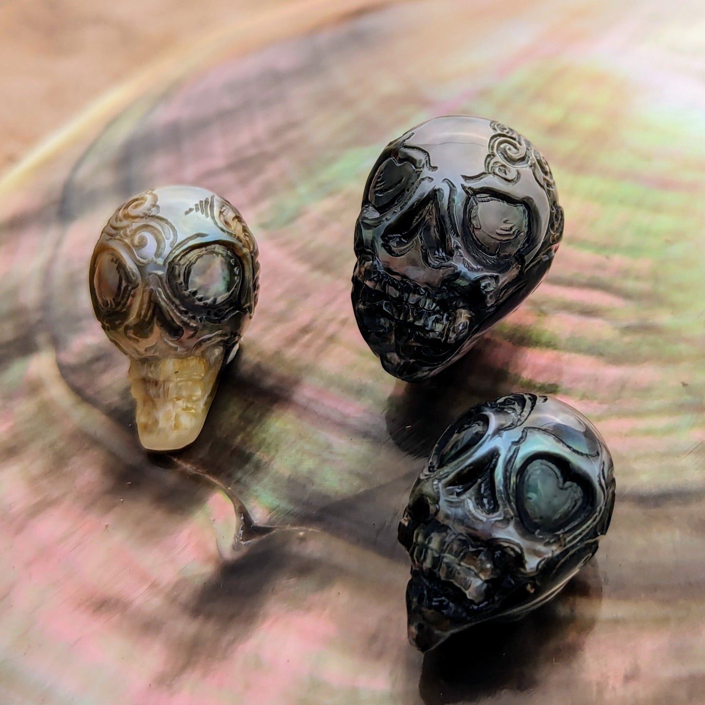 Skull pearls