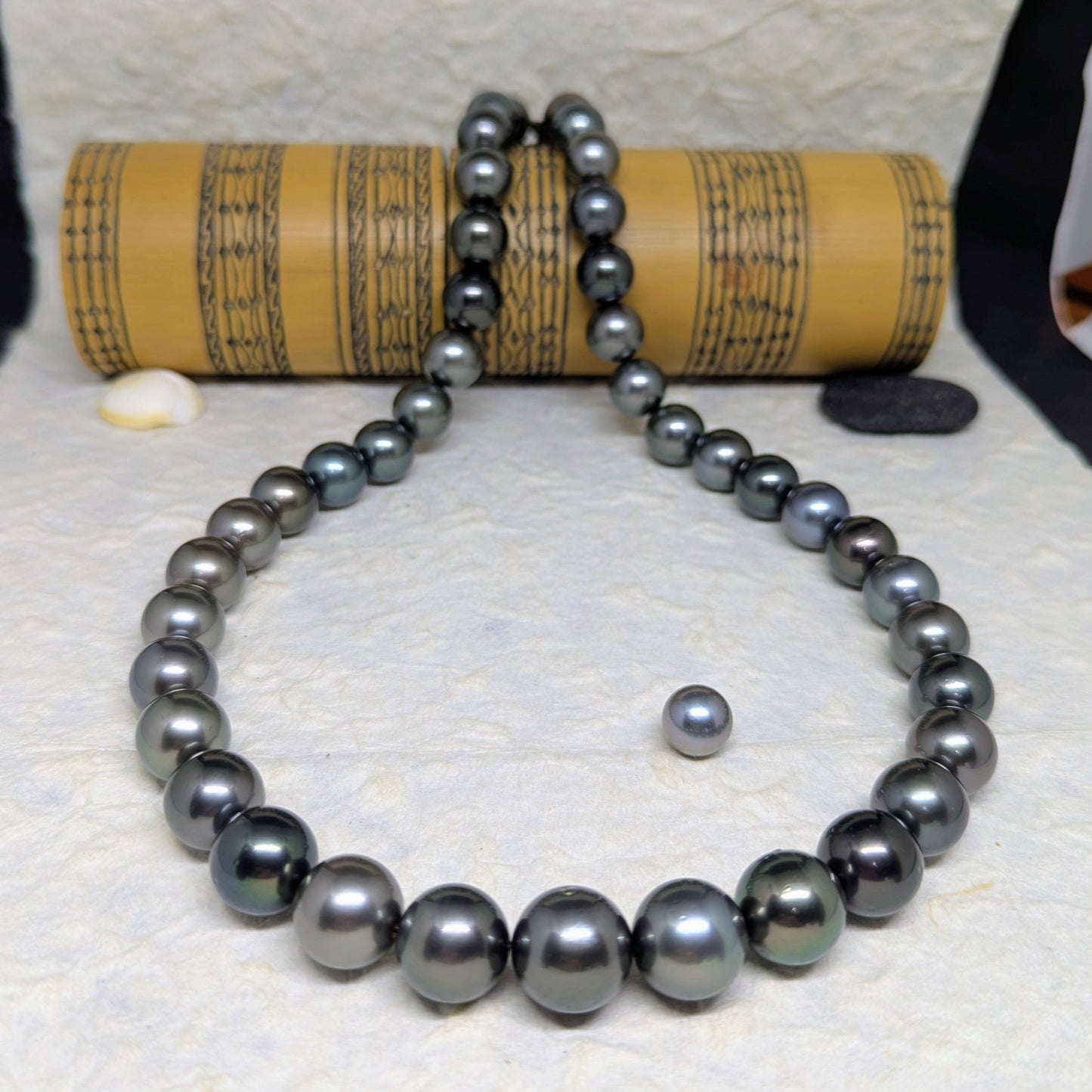 Island XL Lux 12–15 mm Statement Tahitian Pearl Strand