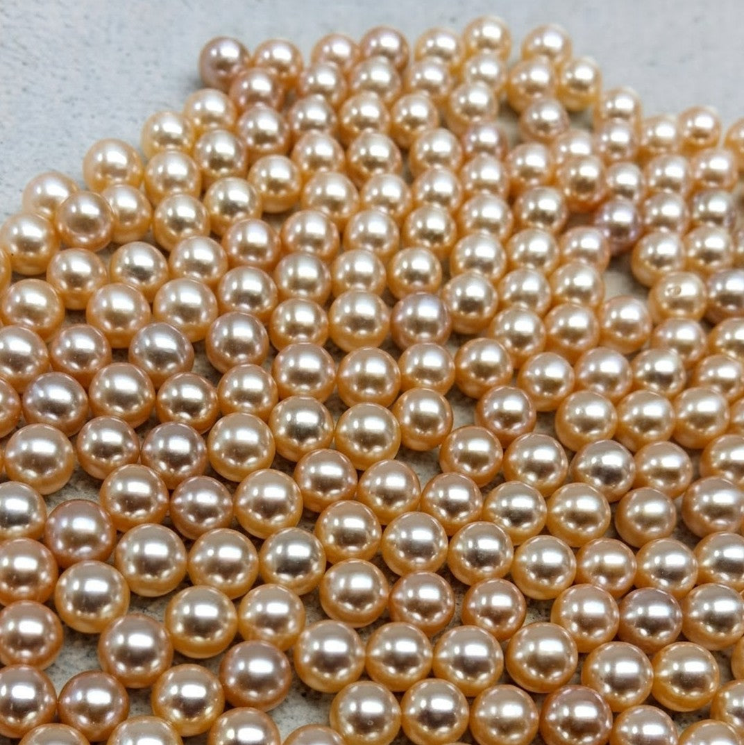 Tiny Gold Pearl 4-5 mm Creator pack x 6