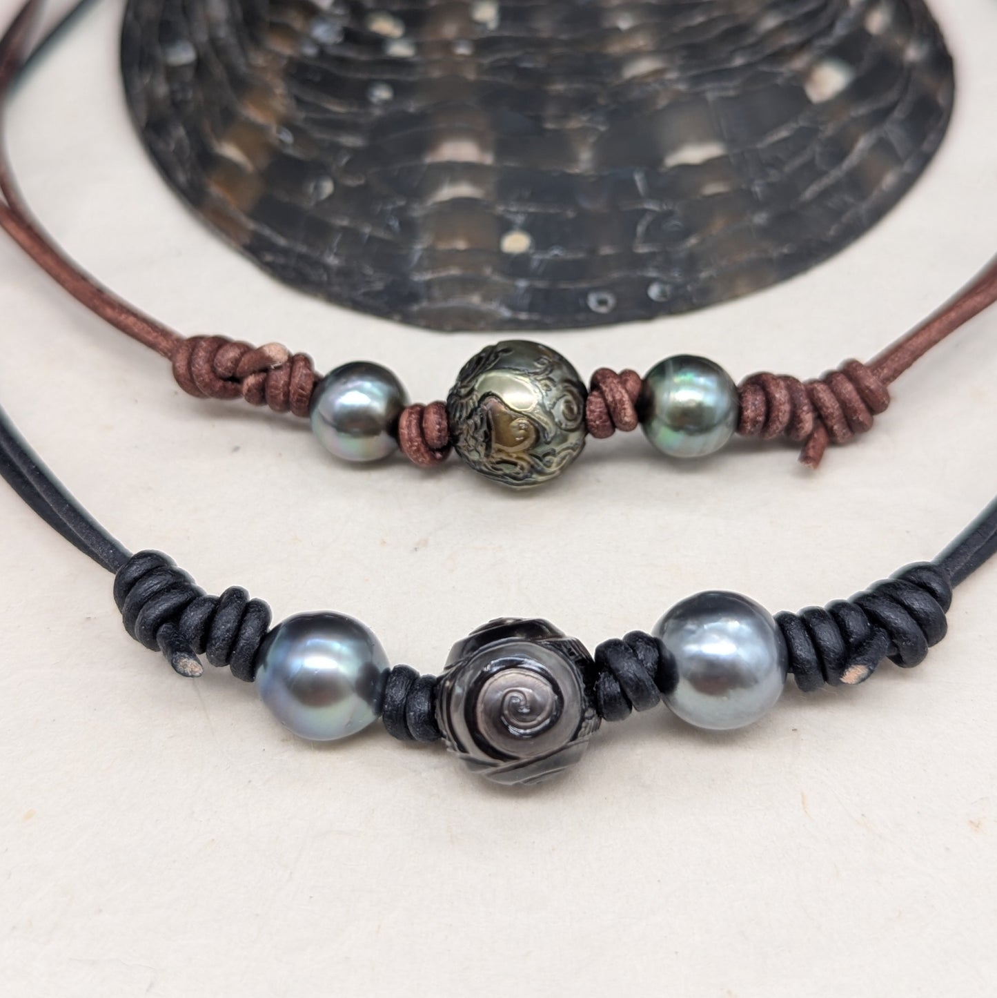 Tattoo Surfer Necklace