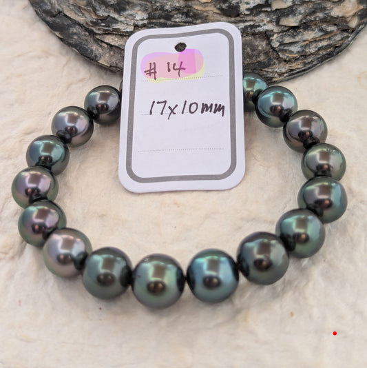 Tahitian Fancy Multi color pearl Bracelet