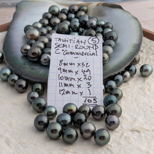Tahitian Round Pearls Commercial