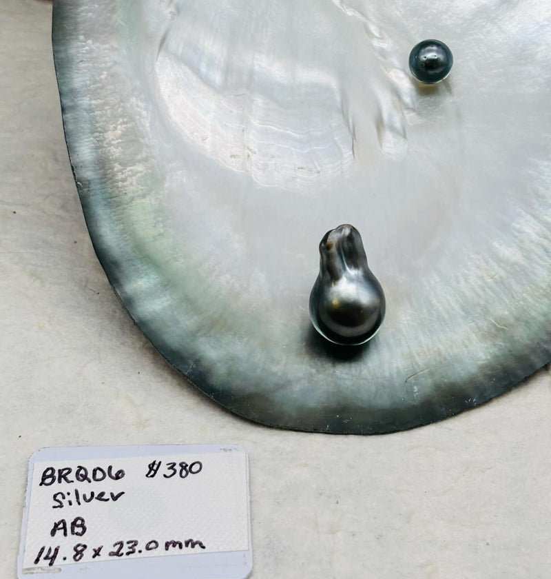 Grey Baroque 14.8x28 mm