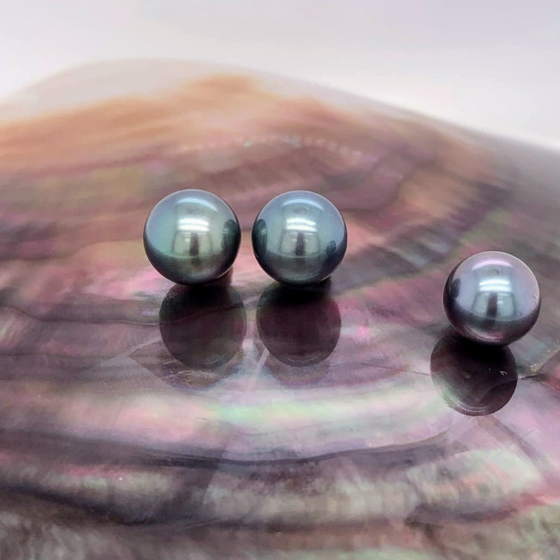 Blue grey Pearlfect 9 mm