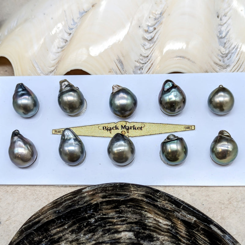 Tahitian baroque pairs 11-12 mm