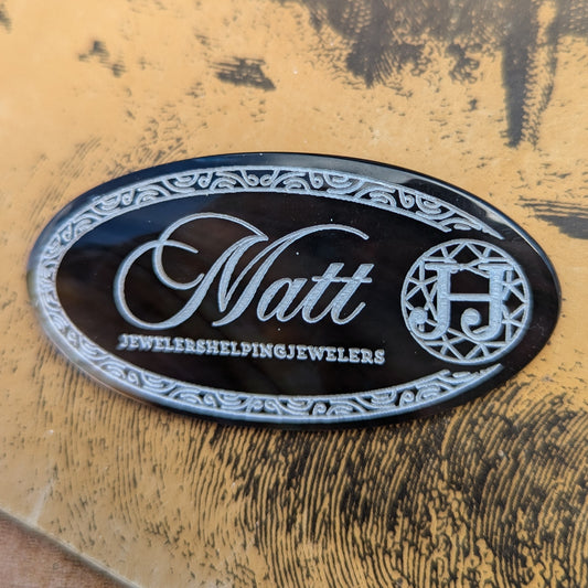 Mother of Pearl Badges