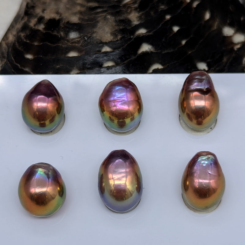 Iridescent 12-13 mm
