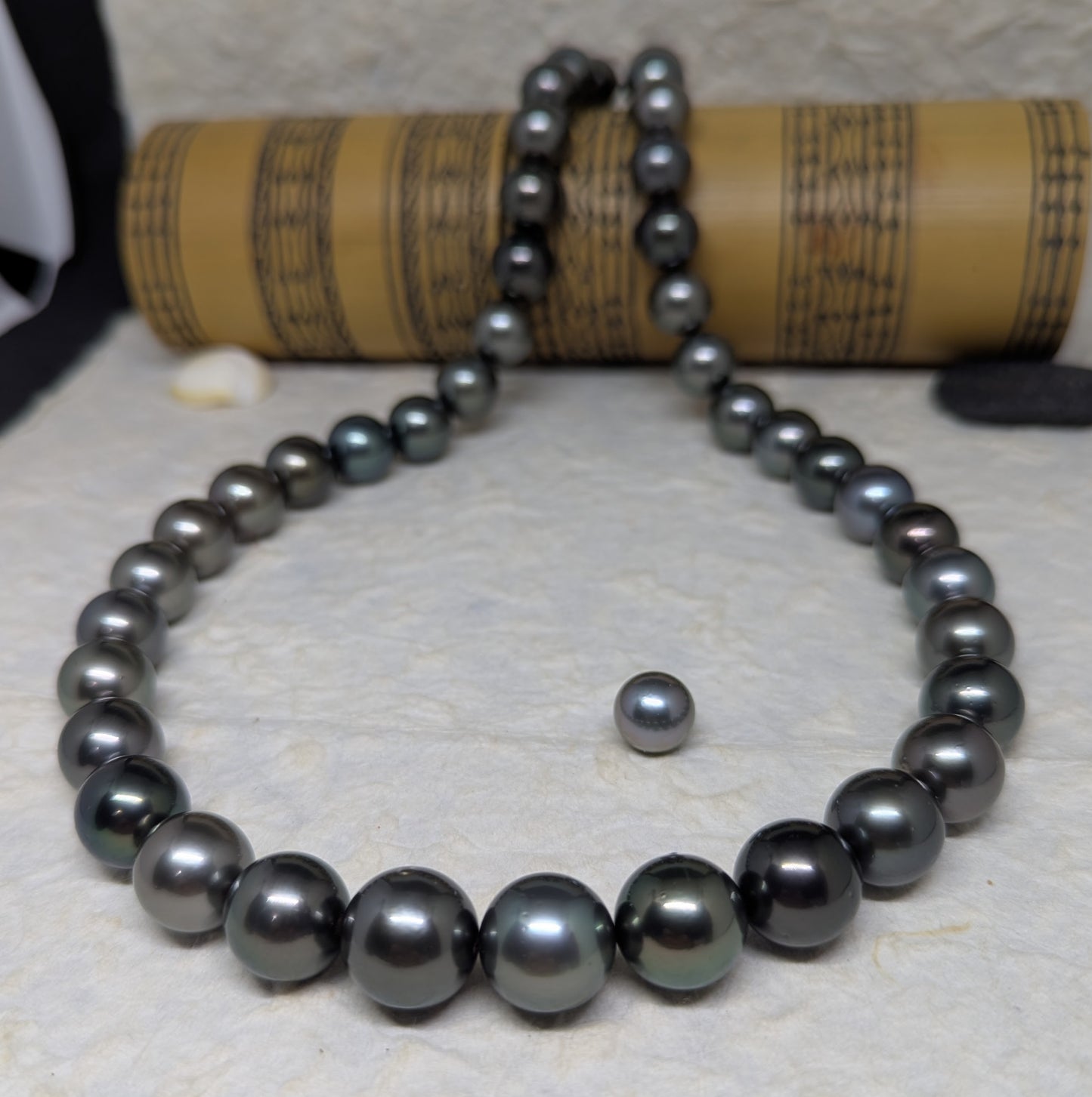 Island XL Lux 12–15 mm Statement Tahitian Pearl Strand