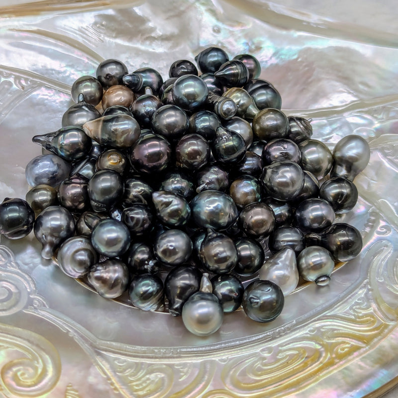 Baroque Tahitian  Pearl 8-9 mm Creator pack x 10