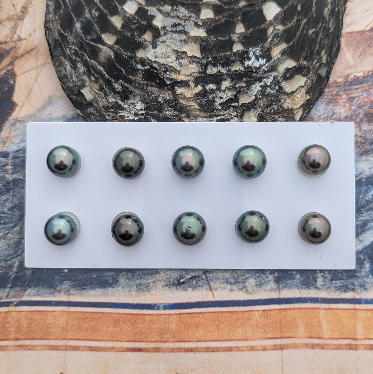 Sweet Tahitian pairs  11.5-12 mm