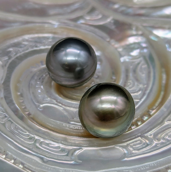 Tahitiana Grey 14.6 & Pistachio 14.5 mm