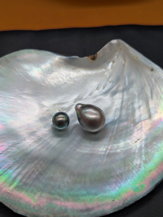 Silver Drop 12.1 mm