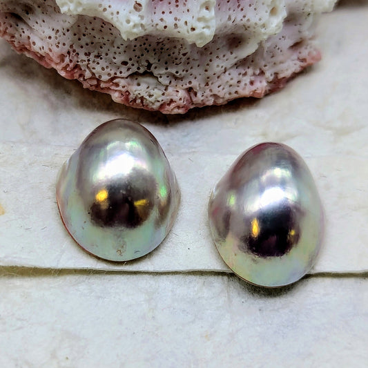 Nautilus Primo Pink drop pair 13 mm