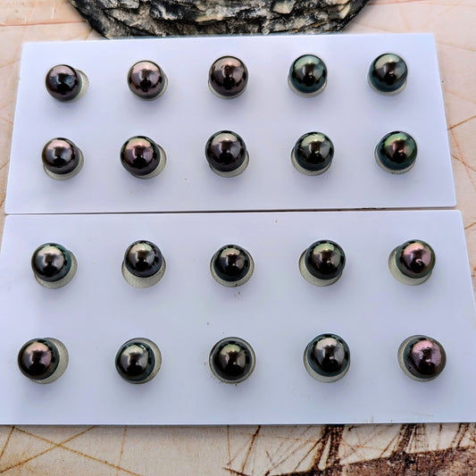 Aubergine Twins 9 & 10 mm