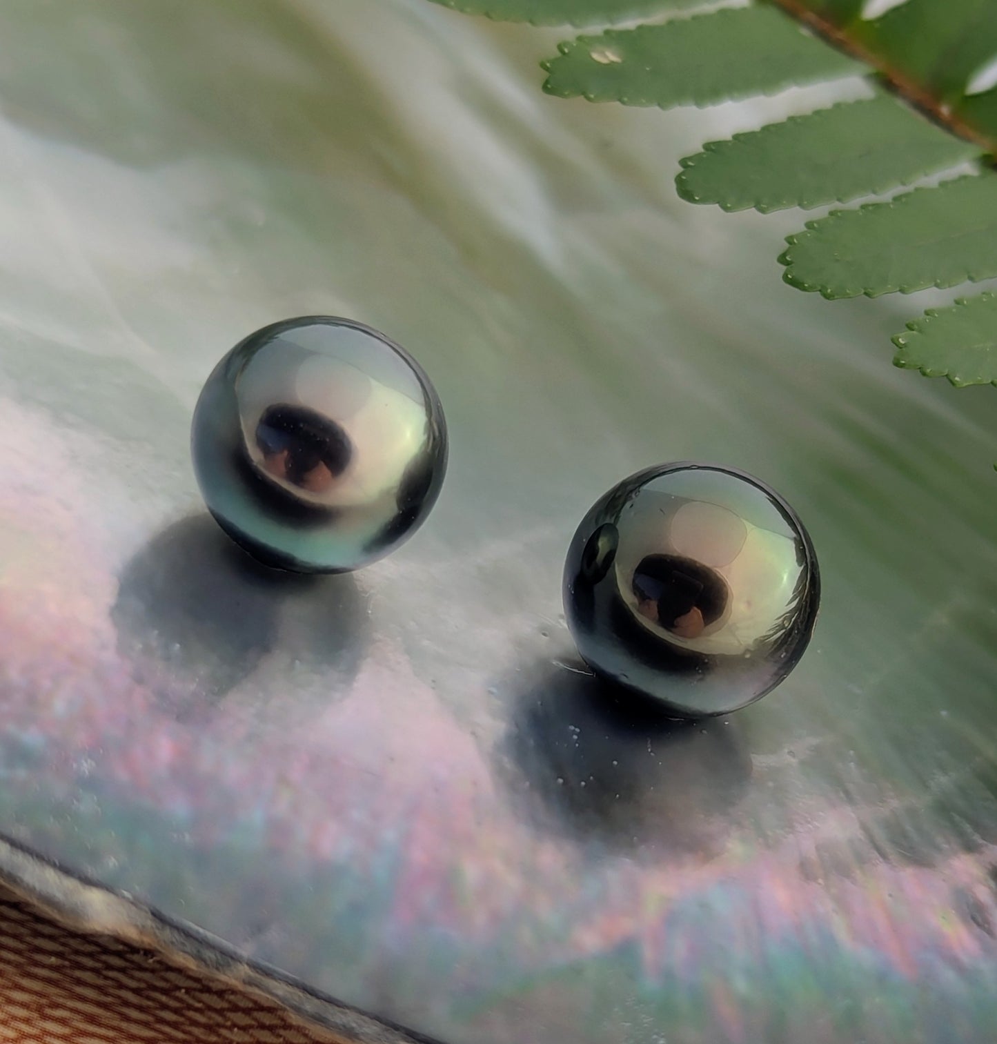 Peacock Green 2 x 11.5 mm