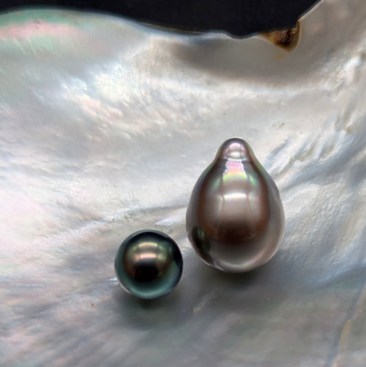 Silver Drop 12.1 mm
