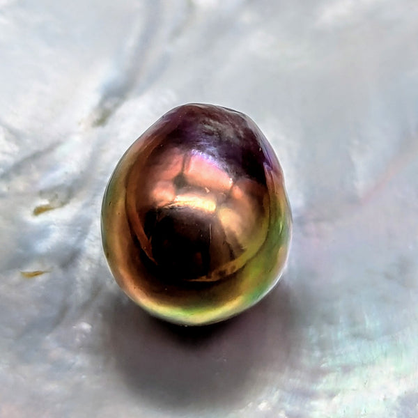 Deep Rainbow Drop 13.5 mm