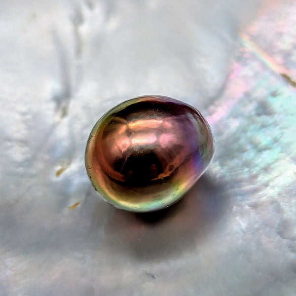 Deep Rainbow Drop 13.5 mm