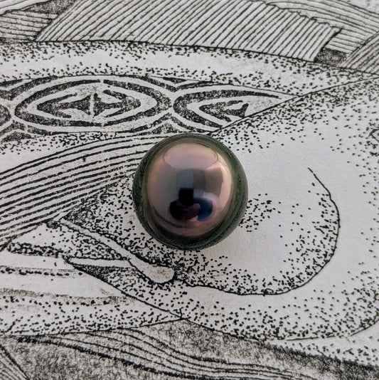 Aubergine AAA Pearlfect 12.9 mm