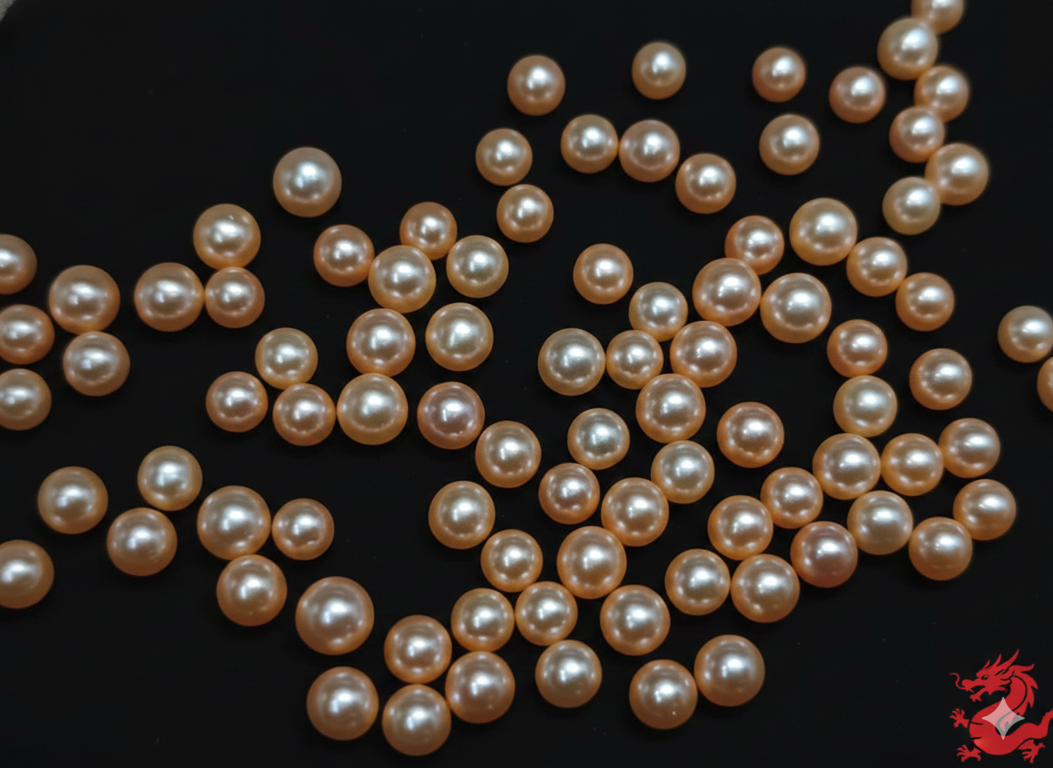 Tiny Gold Pearl 4-5 mm Creator pack x 6