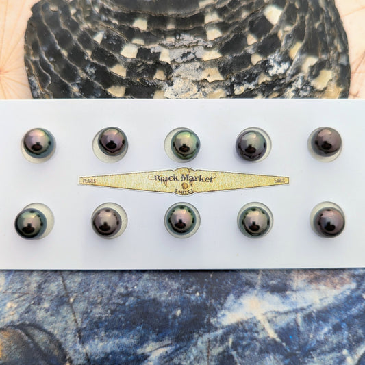 Aubergine 9 mm x 2