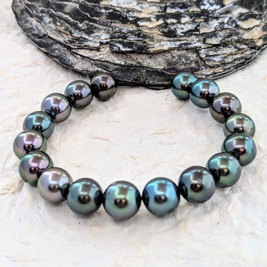 Tahitian Fancy Multi color pearl Bracelet