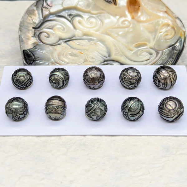 Moana Tattoo pearls 13-14 mm