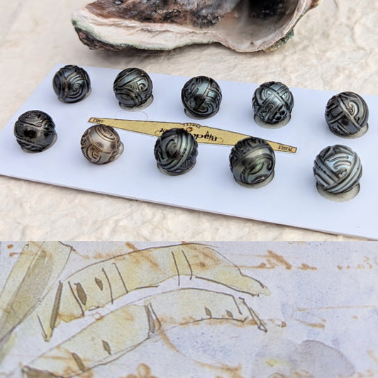 Tahitian Tribal 11 mm