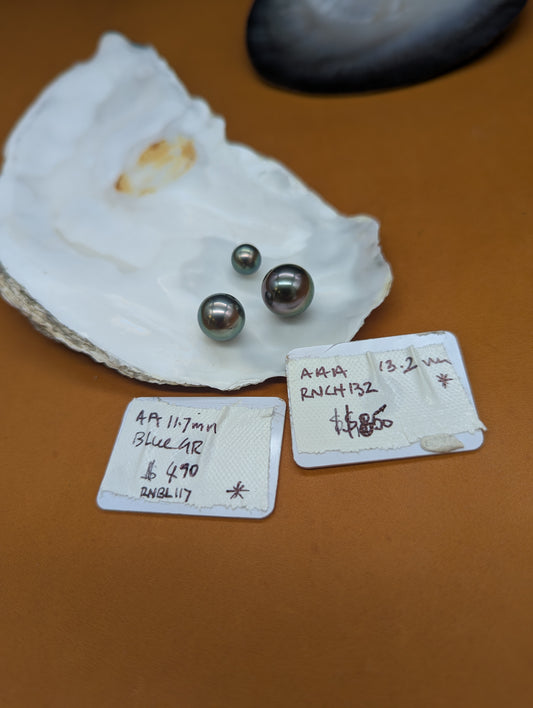 Tahitians 11.7 & 13.2 mm