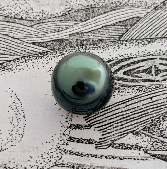 Dark Green Tahitian 13.7 AAA Pearlfect