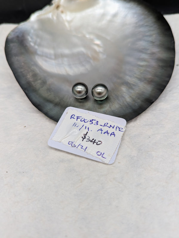 Tahitian Silver Classic 11 mm x 2