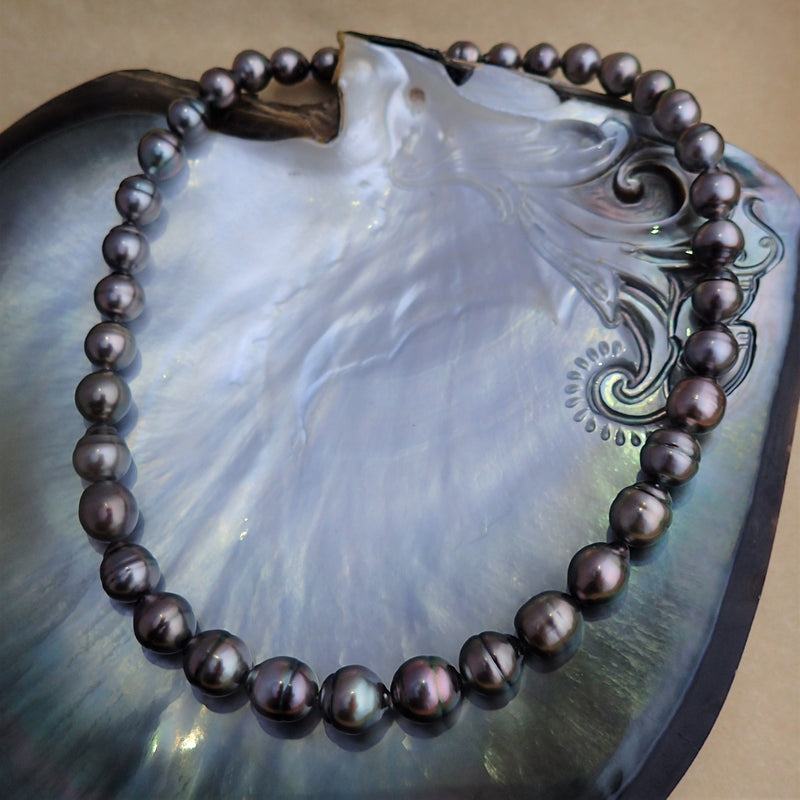 Tahitian Peacock Pearlicious Necklace