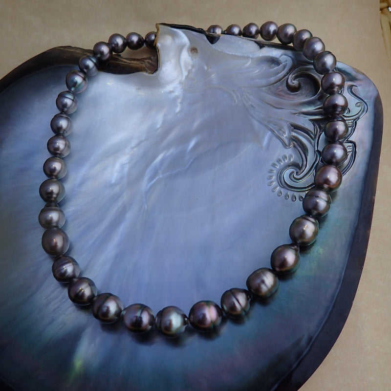 Tahitian Peacock Pearlicious Necklace